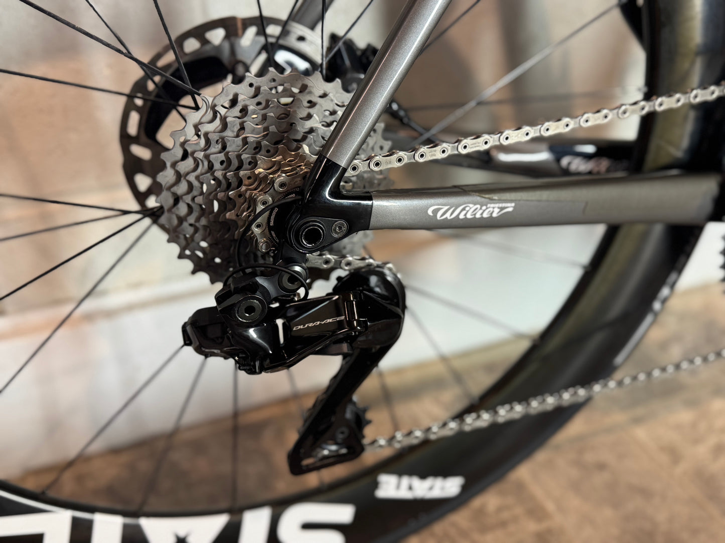 Wilier filante slr size L, new shimano dura-ace 9270, state 60mm wheelset