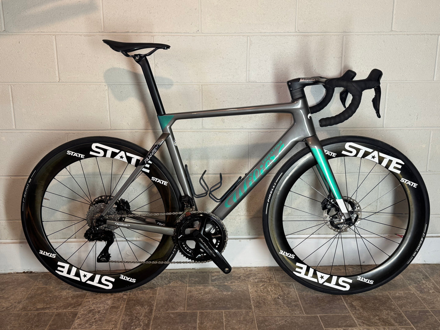 Wilier filante slr size L, new shimano dura-ace 9270, state 60mm wheelset