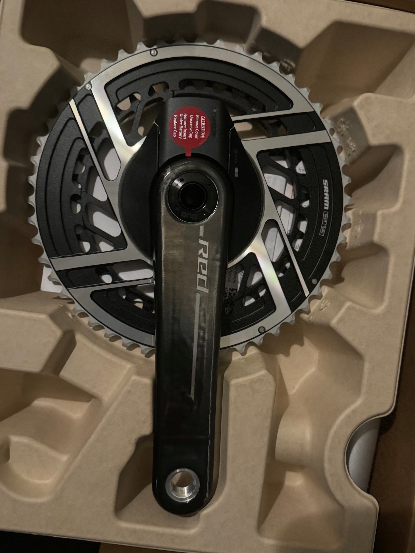 SRAM RED E1 AXS Power Meter Crankset