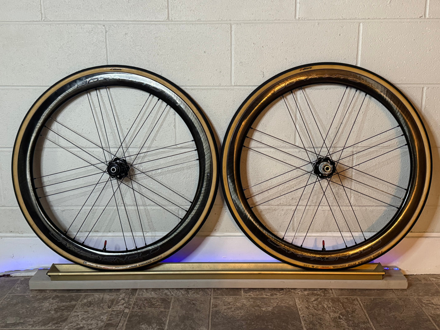 Campagnolo Bora WTO 45 Carbon Tubeless Clincher Disc Brake Wheelset Hg, Tires & wheelbags