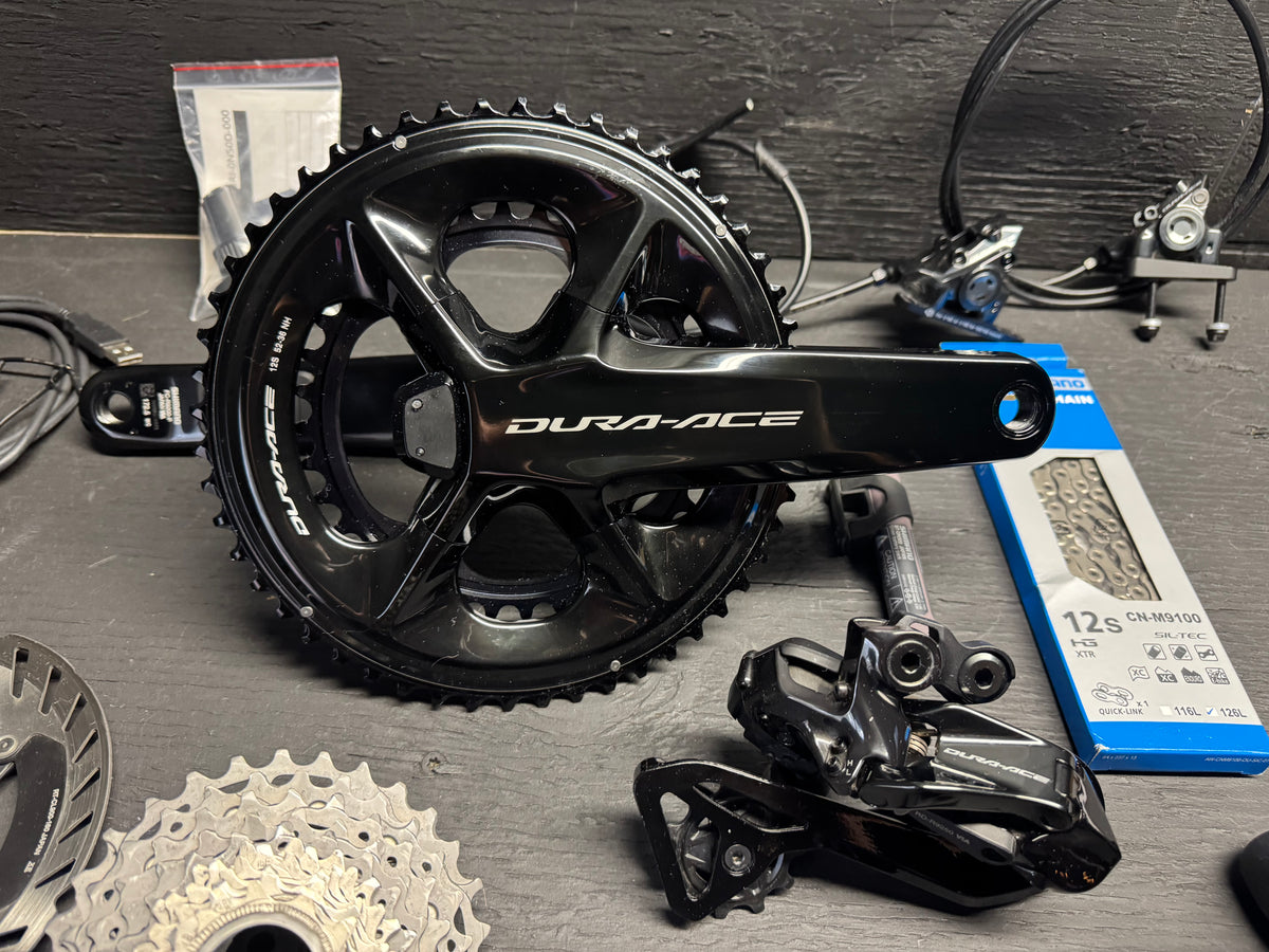 Shimano Dura-Ace R9270 Di2 12-Speed Groupset – Dual-Sided Power Meter 52/36 172.5