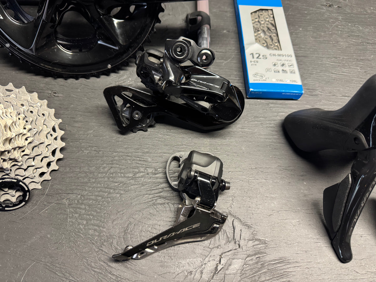 Shimano Dura-Ace R9270 Di2 12-Speed Groupset – Dual-Sided Power Meter 52/36 172.5