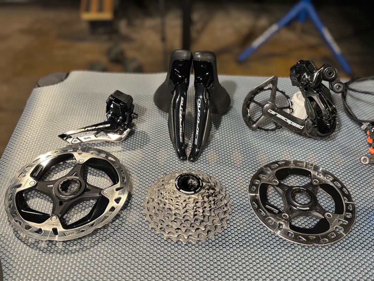 Shimano Dura-Ace R9270 Di2 12-Speed Groupset CeramicSpeed OSPW Disc Brake