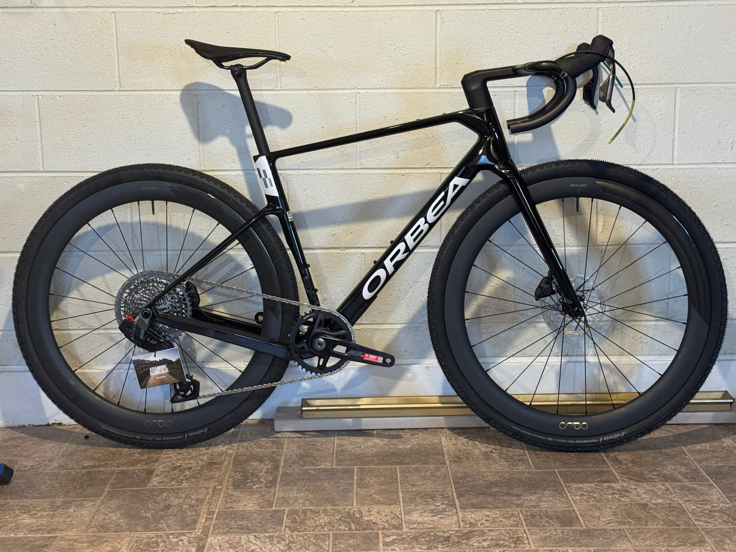 2026 Orbea Terra race size M. New. Sram rival axs e1 xplr. Oquo rp50 Ltd wheels.