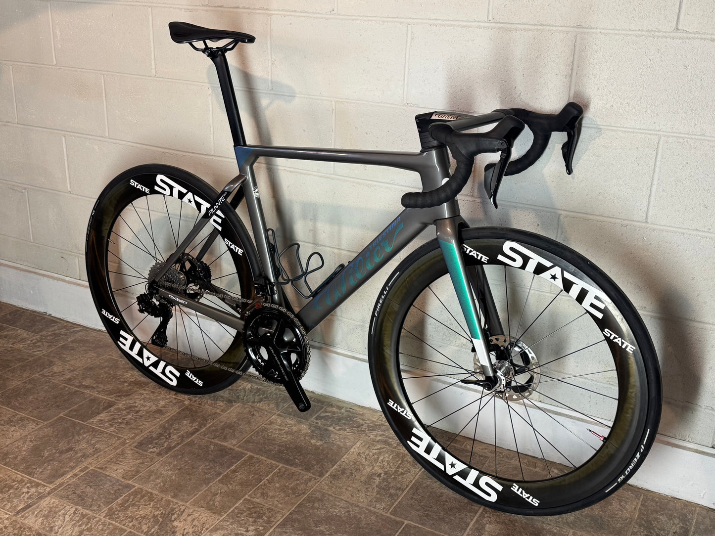 Wilier filante slr size L, new shimano dura-ace 9270, state 60mm wheelset