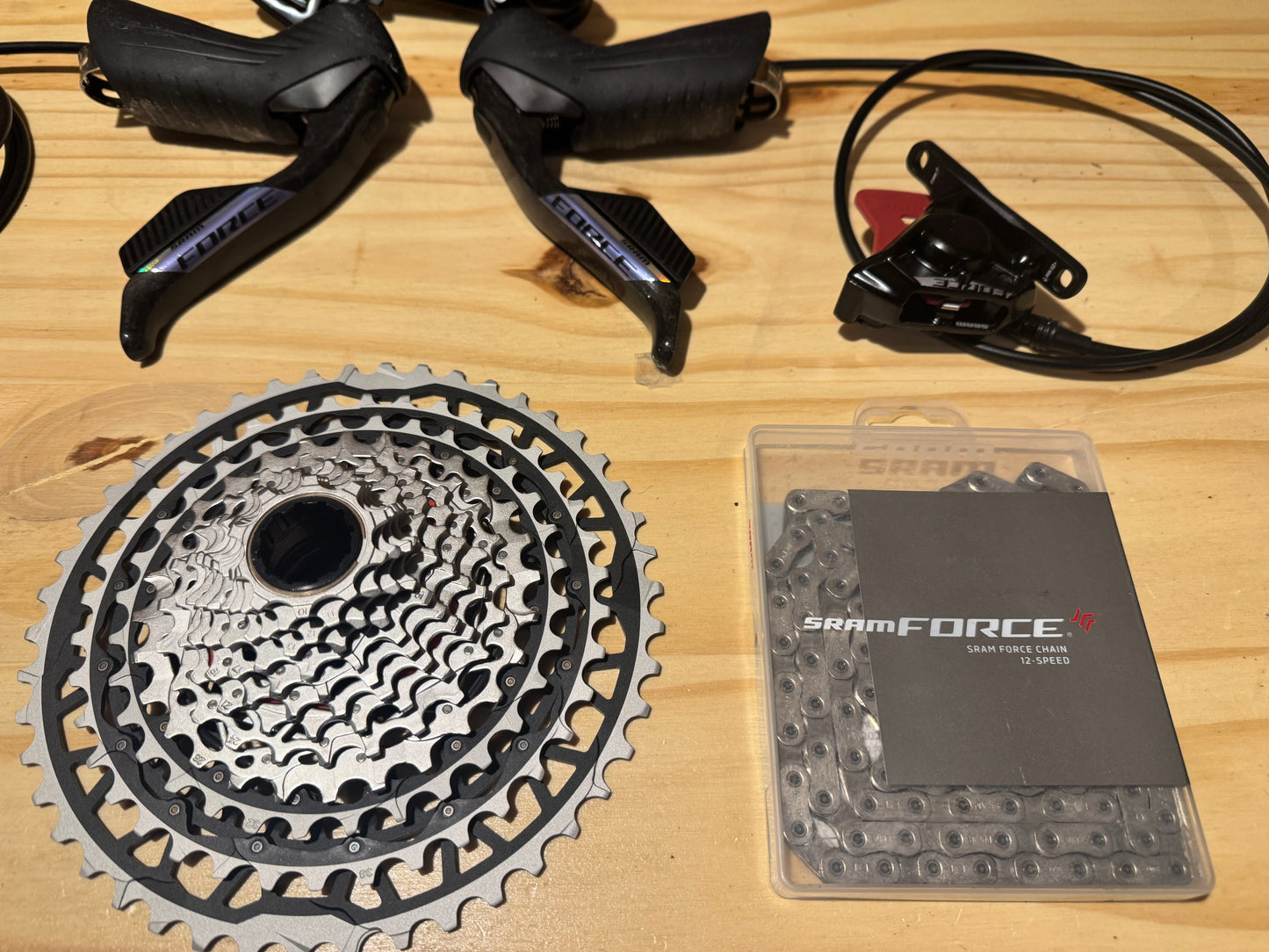 Sram force axs e1 xplr groupset