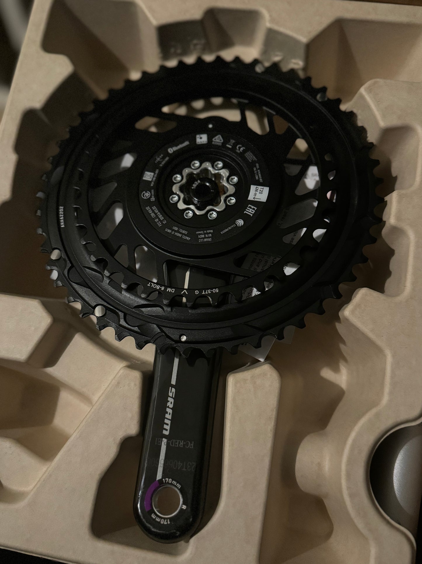 SRAM RED E1 AXS Power Meter Crankset