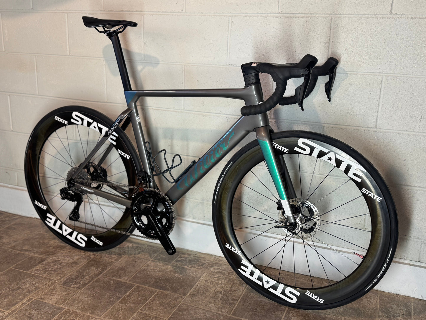 Wilier filante slr size L, new shimano dura-ace 9270, state 60mm wheelset