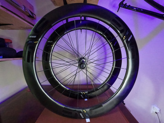 ENVE SES 6.7 Carbon Tubeless Disc Brake Wheelset SRAM XDR 12 Speed