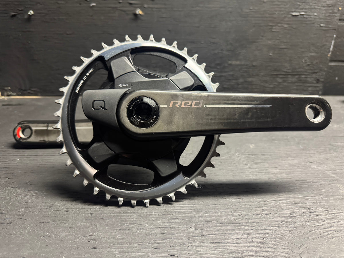 SRAM Red e1 XPLR 165mm 1x quarq power meter Crankset w/ 42T X-SYNC Ring
