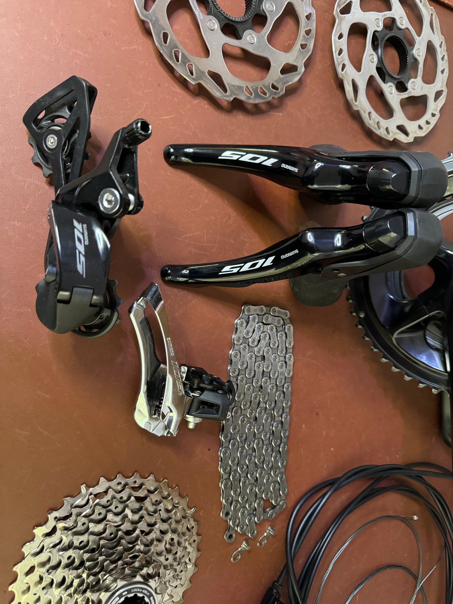 Shimano 105 R7120 2x12 Speed Road Hydraulic DISC Brake Groupset Mechanical
