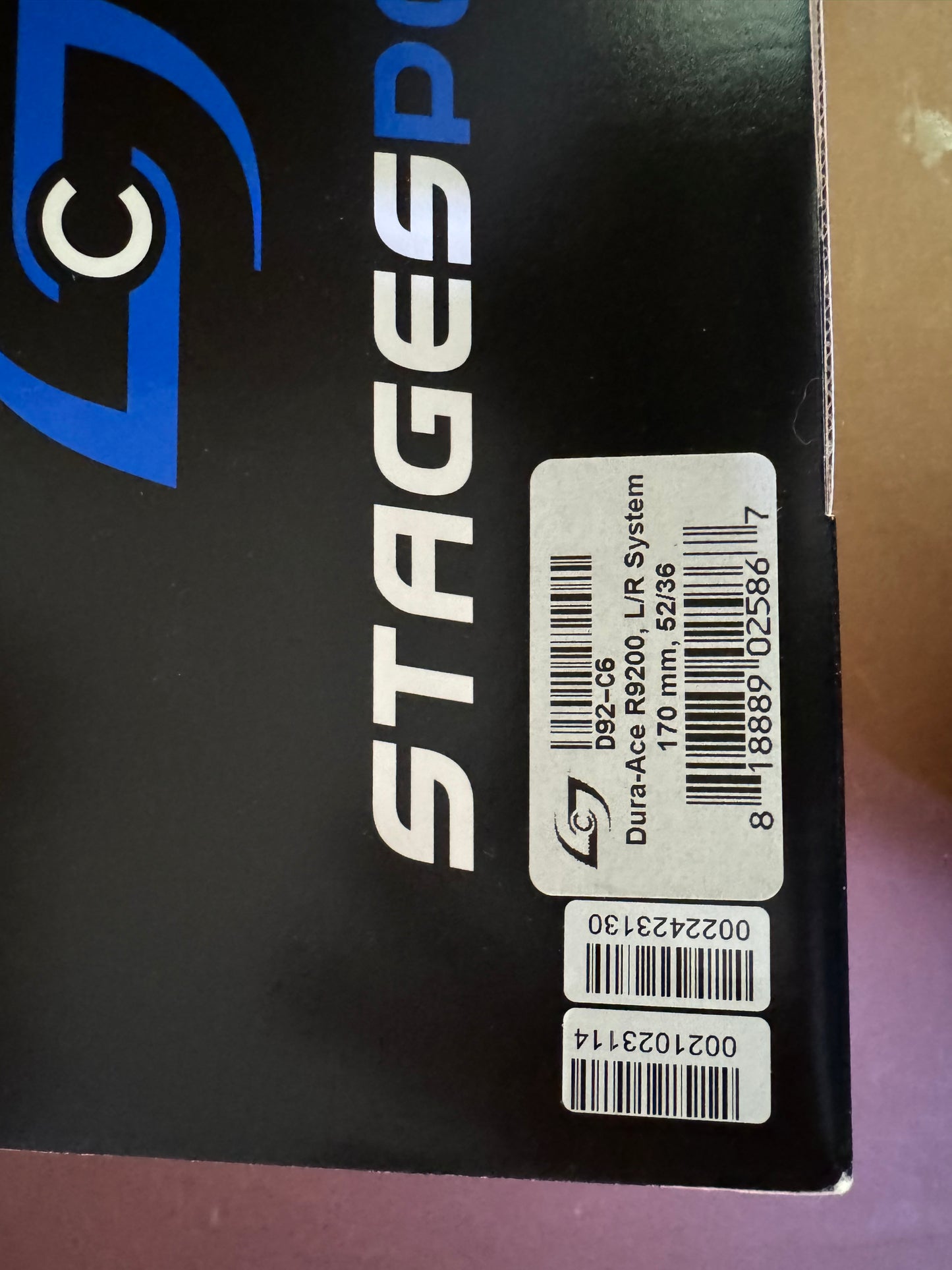 Stages Shimano DURA-ACE 9200 Dual-Sided Crankset