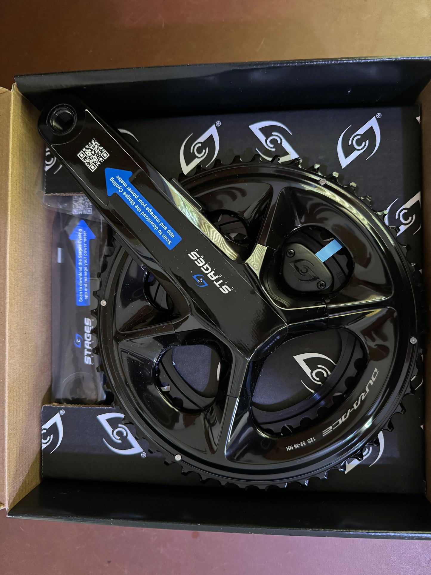 Stages Shimano DURA-ACE 9200 Dual-Sided Crankset