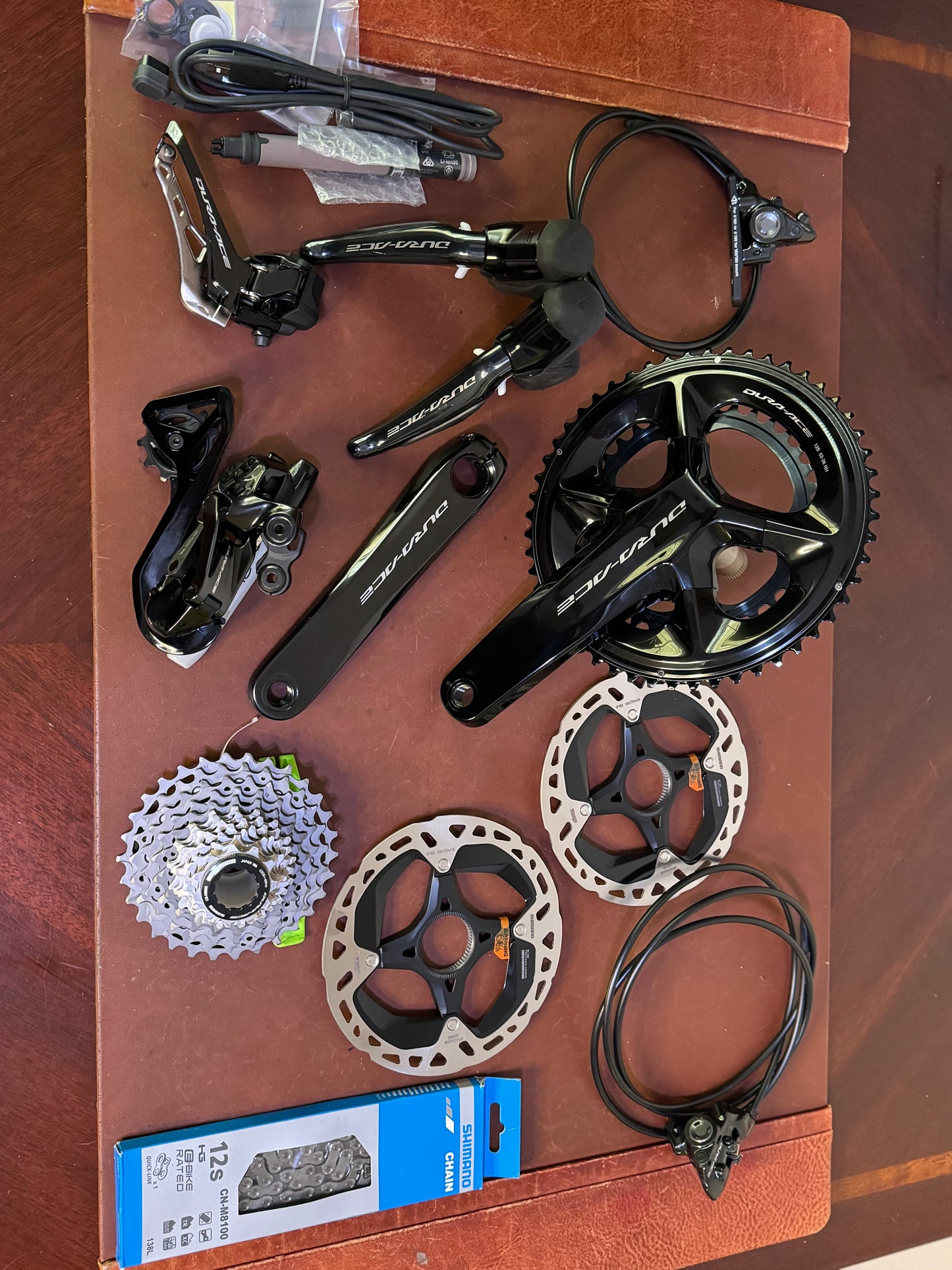 SHIMANO DURA-ACE DI2 2x12 52-36 R9250  172.5 groupset